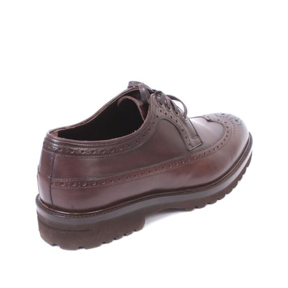 ROBERTO SERPENTINI 57005 Brown Leather Classic Dress Lace-Up Shoes main image 8